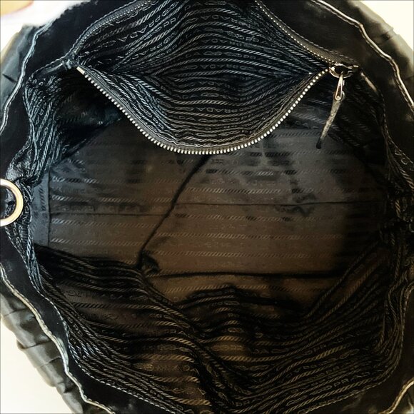 PRADA Tessuto Nylon Large Tote Shoulder Bag - Picture 9 of 16